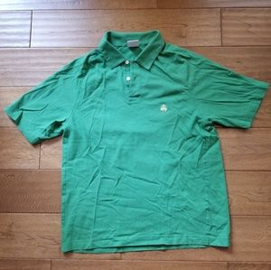 Brooks Brothers Mens Original fit Polo Green Sz S